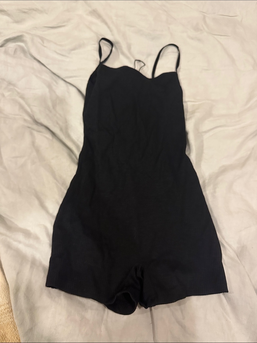 Zara rib knit romper